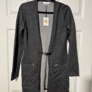 Calvin Klein Women's Charcoal Cardigan
